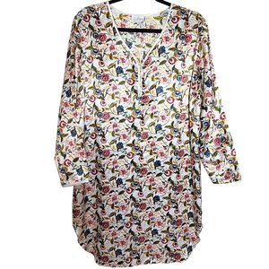 Vintage Kathryn floral Night‎ Dress